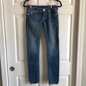 True Religion Skinny Jeans / flap pocket / SZ‎ 24